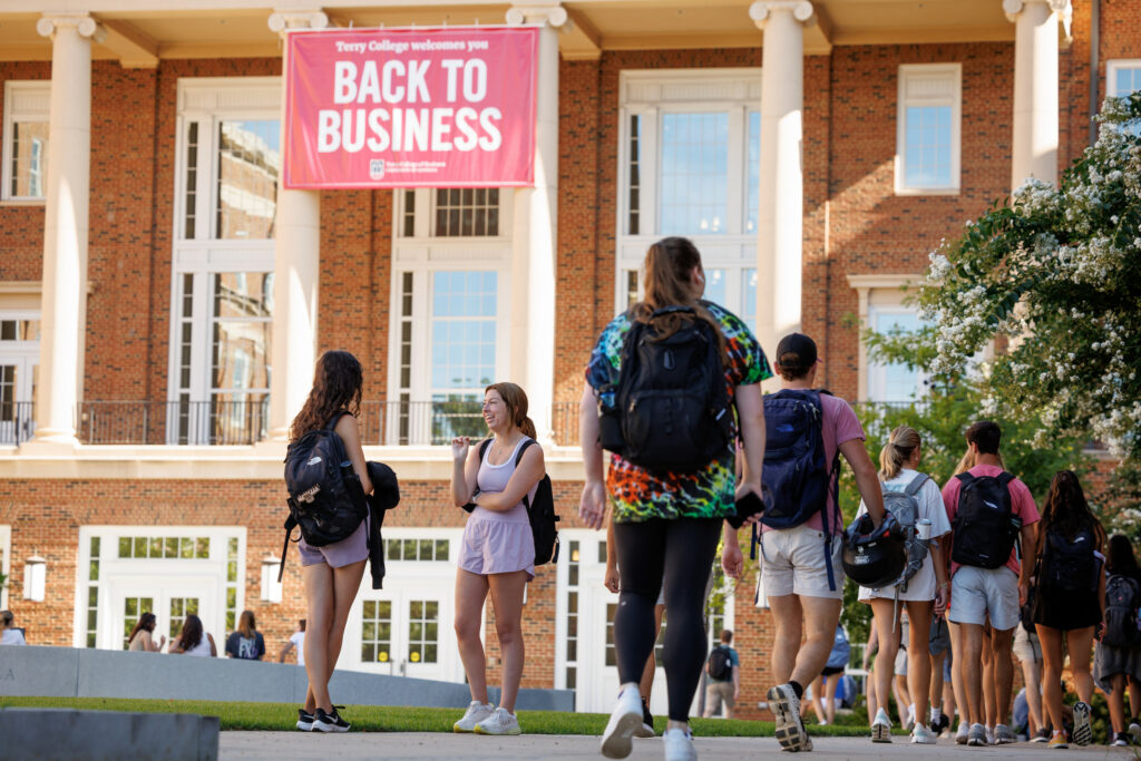 Terry College students