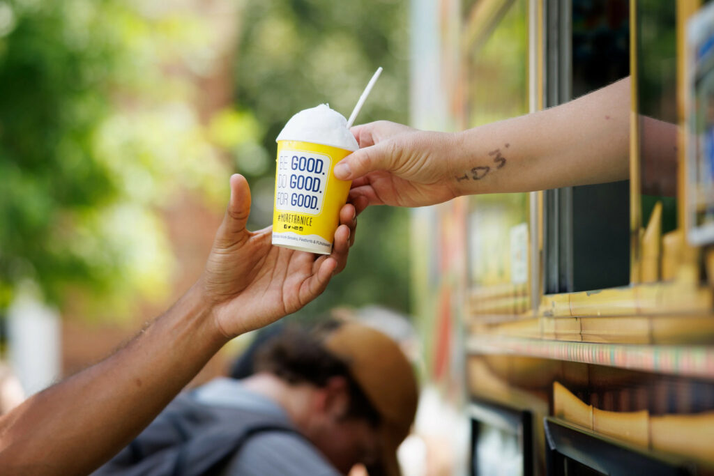 First day of school ice cream