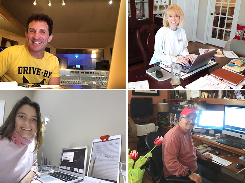 Faculty at home