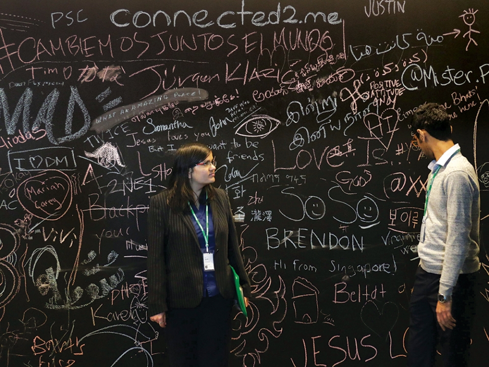 Terry MBA students travel to top companies in Silicon Valley, such as Facebook in 2018.